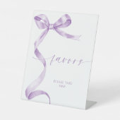 ラベンダーバウ恩恵 台座サイン (正面)