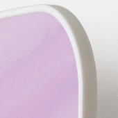 ラベンダーバラは私のお気に入りの色 ピックルボールラケット (左詳細)