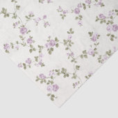 ラベンダーバラアイボリーシャビーギフトラップティッシュペーパー 薄葉紙 (詳細)