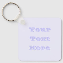 ラベンダーバラソフト淡い色のホワイトパステル無地のカラー キーホルダー