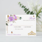 ラベンダーバラ金ゴールドジェムストンティアラキンセアニェラ 出欠カード (スタンド正面)