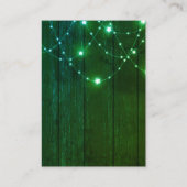 ラベンダーバラ&エメラルドラッフルチケット エンクロージャーカード (裏面)