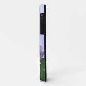 ラベンダーバラ モノグラムの Case-Mate iPhoneケース (裏面/左)