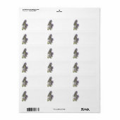 ラベンダーバンチ空白の住所 シール (フルシート)