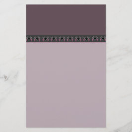 ラベンダーバーズインザヴィネヤードキリムオーナメント 便箋