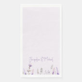 ラベンダーパーソナライズされたフローラ結婚ズ (正面)