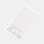 ラベンダーパーソナライズされたフローラ結婚ズ (コーナー)