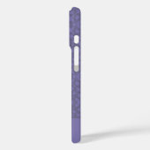 ラベンダーパーソナライズされた模様 Case-Mate iPhoneケース (裏面 / 左)