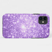 ラベンダーパープルスターズ Case-Mate iPhoneケース (裏面(横))
