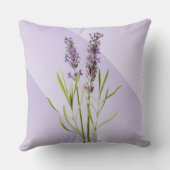 ラベンダーパープルソフトエレガントと クッション (裏面)