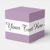 ラベンダーパープルハイエン無地のドカラー フェイバーボックス (裏面サイド)