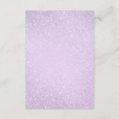 ラベンダーパープルバルミツワーゲスト情報 エンクロージャーカード (裏面)