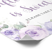 ラベンダーパープルフローラクインセアニラトリート特典 ポスター (角)