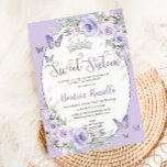 ラベンダーパープルフローラ蝶Sweet sixteen 招待状<br><div class="desc">このソフトなラベンダーパープルフローラをパーソナライズ甘い16誕生日の招待を簡単かつ迅速に。単クリックにはカスタマイズ、さらにボタンをクリックして文字の編集、フォントとフォントの色の変更。パステルかわいらしラベンダー紫色の花、繊細な緑、紫と銀の蝶をフィーチャー。ストアで使用可能な一致アイテム。ハサマーセット素晴らし書類</div>