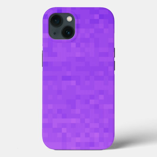 ラベンダーパープルモザイク， iPhone 13ケース Case-Mate iPhoneケース (裏面)