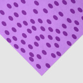 ラベンダーパープル水玉模様 薄葉紙 (詳細)
