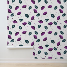 ラベンダーパープル薄紫フローラ花 壁紙