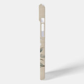 ラベンダーパープル&タン秋花とカボチャ Case-Mate iPhoneケース (裏面 / 左)