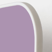 ラベンダーパープル |ハート付きスクリプトの名前 ピックルボールラケット (左詳細)