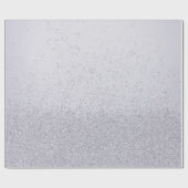 ラベンダーパープル 偽 グリッター ラッピングペーパー (フラット)