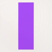 ラベンダーピンクバイオレットファイア感動的祈りの言葉 ヨガマット (裏面)