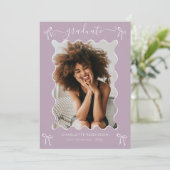 ラベンダーピンクボウ卒業パーティー発表 招待状 (スタンド正面)