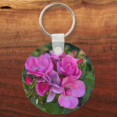 ラベンダーピンクローズ キーホルダー (正面)