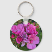 ラベンダーピンクローズ キーホルダー (裏面)