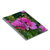 ラベンダーピンクローズ ノートブック (右側)