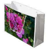 ラベンダーピンクローズ ラージペーパーバッグ (正面アングル)