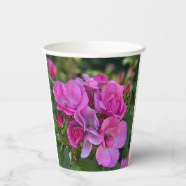 ラベンダーピンクローズ 紙コップ