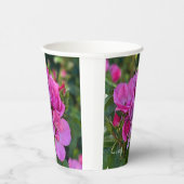 ラベンダーピンクローズ 紙コップ (右)