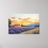 ラベンダーファームインプロヴァンス キャンバスプリント (正面)