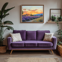 ラベンダーファームインプロヴァンス キャンバスプリント