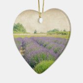 ラベンダーファーム動揺して- セラミックオーナメント (左)