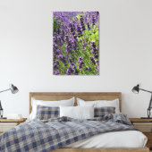 ラベンダーファーム キャンバスプリント (インサイチュ (寝室))