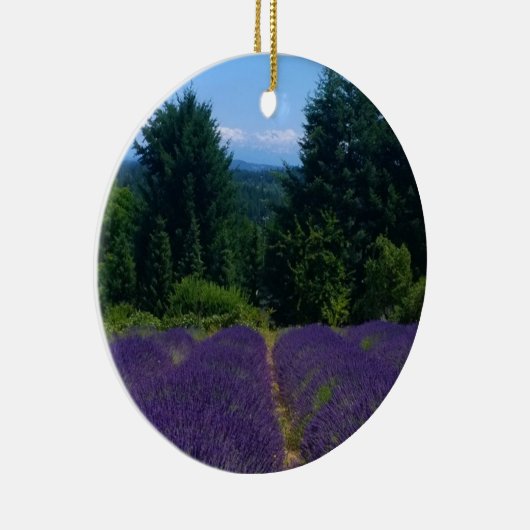 ラベンダーファーム セラミックオーナメント (右)