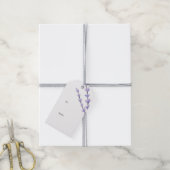 ラベンダーフィールズありがとう ギフトタグ (より糸付き)