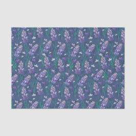 ラベンダーフィールドのパターン（紫） 薄葉紙