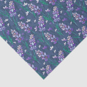 ラベンダーフィールドのパターン（紫） 薄葉紙 (詳細)