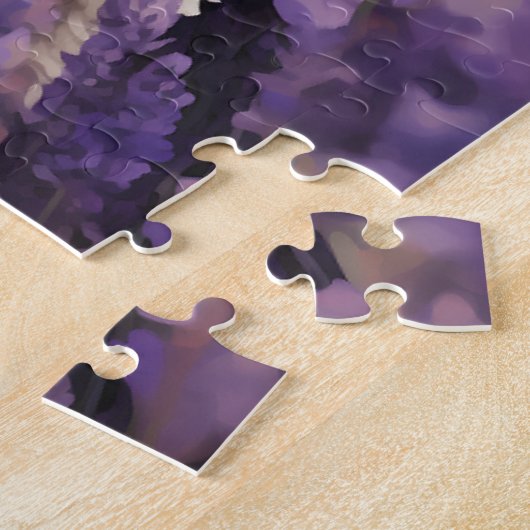 ラベンダーフィールドのラゴットロマグノロ ジグソーパズル (側面)