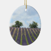 ラベンダーフィールドクリスマスオーナメント セラミックオーナメント (右)