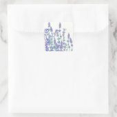 ラベンダーフィールドステッカー スクエアシール (バッグ)