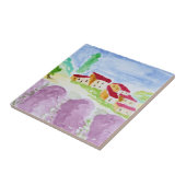 ラベンダーフィールドズアベイドセナンク|プロバンス タイル (側面)