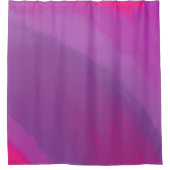 ラベンダーフィールドズ抽象芸術アート シャワーカーテン (正面)