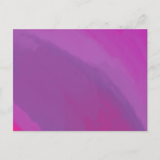 ラベンダーフィールドズ抽象芸術アート ポストカード (正面)