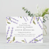 ラベンダーフィールドリハーサルディナー 招待状 (スタンド正面)