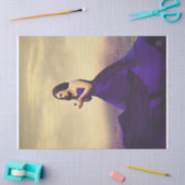 ラベンダーフィールド妖精 – デコページティッシュペーパー 薄葉紙 (クラフト)