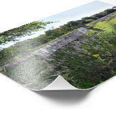 ラベンダーフィールド記号 フォトプリント            (角)