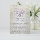 ラベンダーフェアユタリーライツスター結婚ズの囲い 招待状 (スタンド正面)
